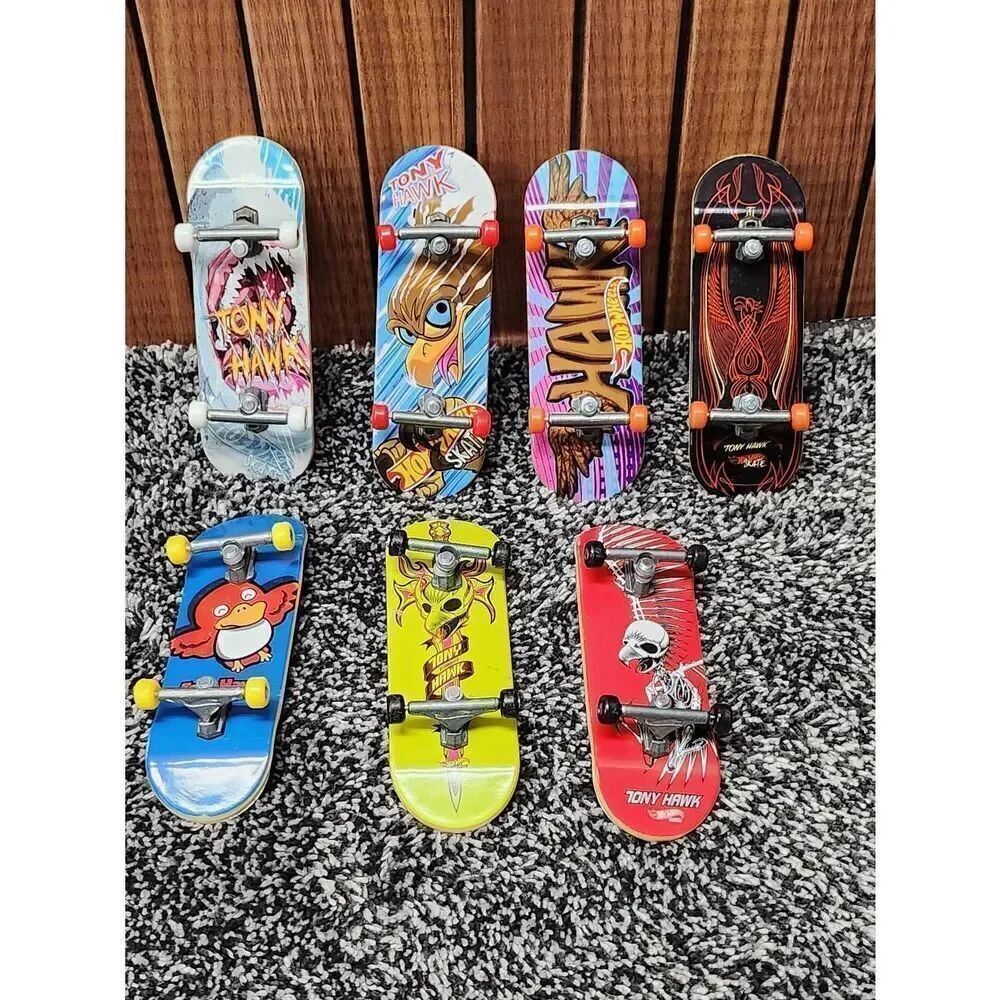 Tony Hawk Hot Wheels Finger Skateboards #A80